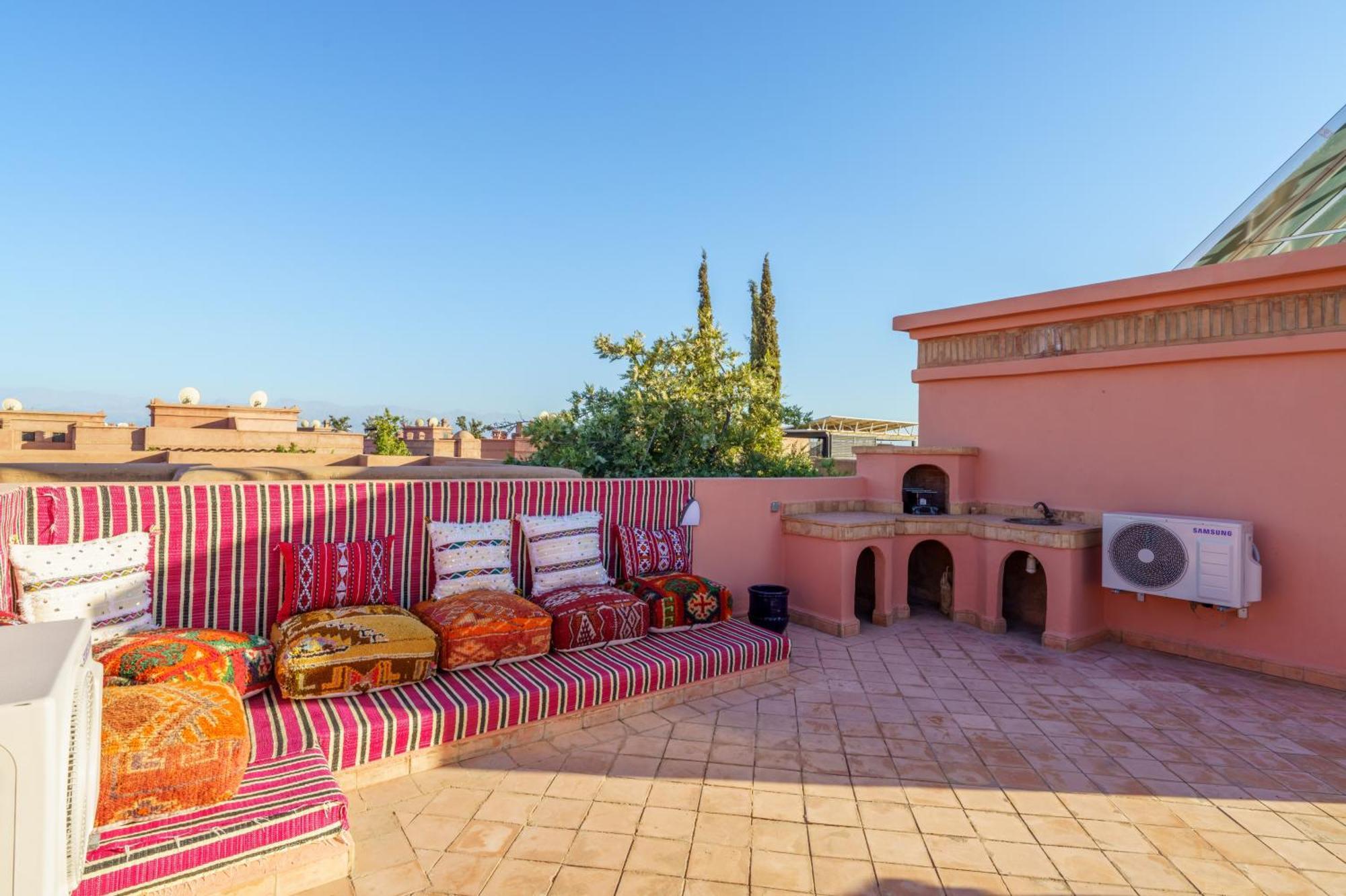 Villa Riad Sultana - Piscine Privee Marakeş Dış mekan fotoğraf